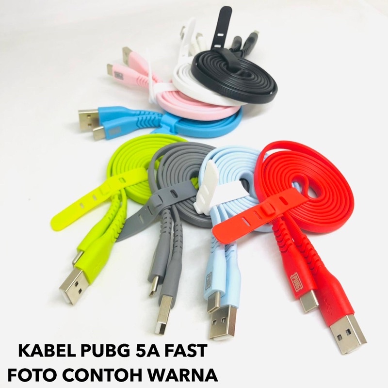 KABEL DATA GAMING FAST CHARGING 5A MICRO TYPE C IPXS 100CM