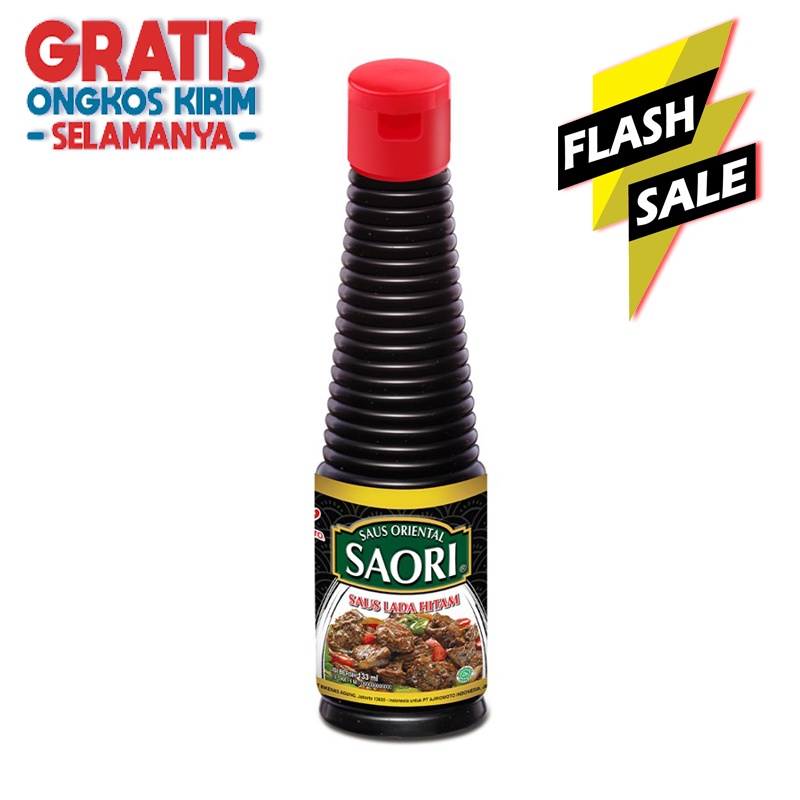 

Saori Saus Lada Hitam 133 ml