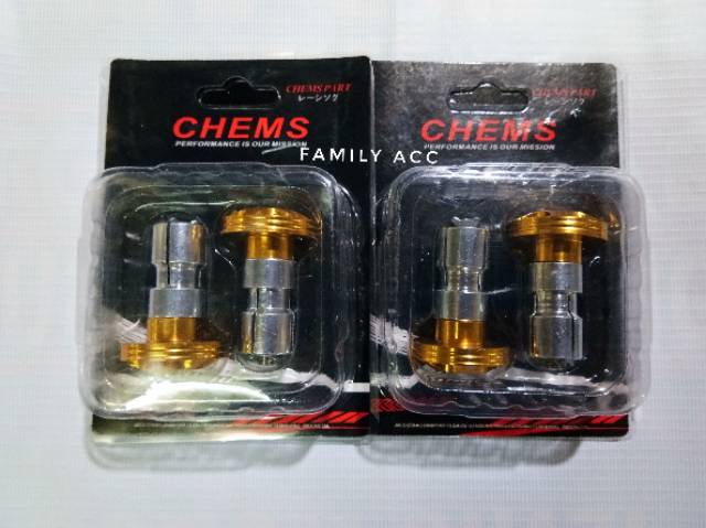 Jalu Stang Probolt Gold Jalu Stang Model Gepeng Probolt Motor Nmax - Aerox - Lexi - Pcx Lokal