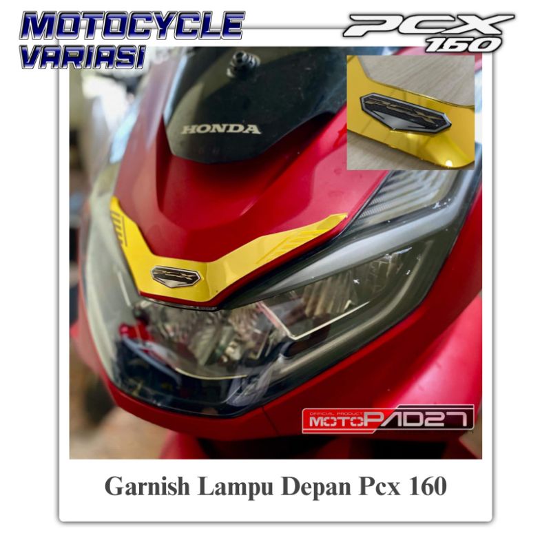 Garnish Lampu Depan Pcx 160 Garnis Alis Lampu Depan PCX 160