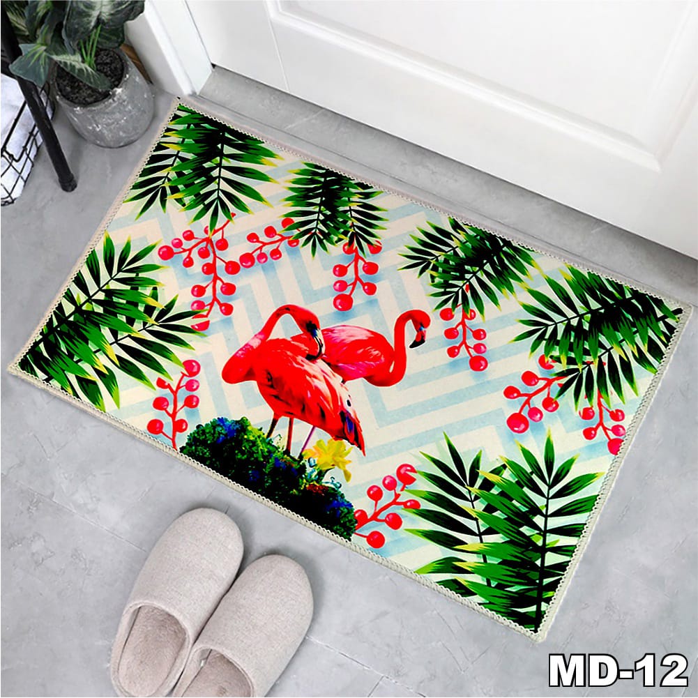 MILIKI SEGERA Keset Lantai Anti Slip Keset Lantai Kamar Keset Motif Karpet mini ukuran 40x60cm tebal 5mm keset karpet anti selip murah motif lucu BISA COD