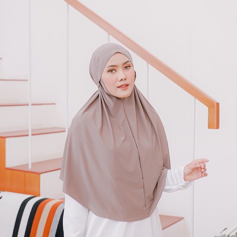 TERBARU!! KHADIJAH BERGO JERSEY HIGT QUALITY/Hijab Bergo Jersey Hight Quality