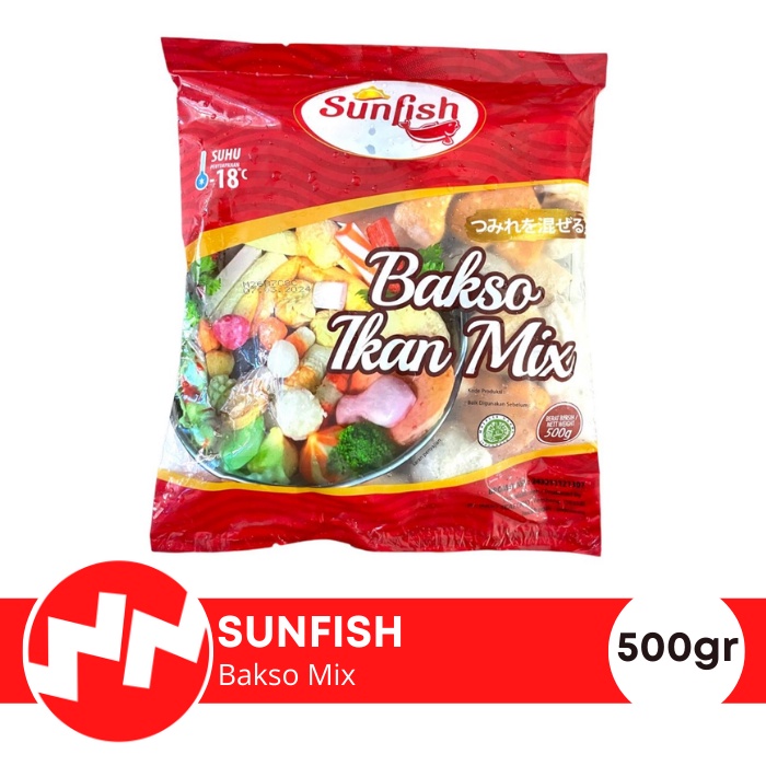 

Sunfish Bakso Ikan Mix 500gr