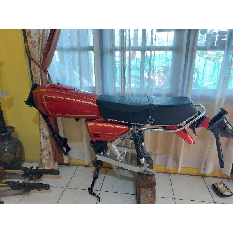 Bodyset body set rangka honda gl100 gl125 original komplit