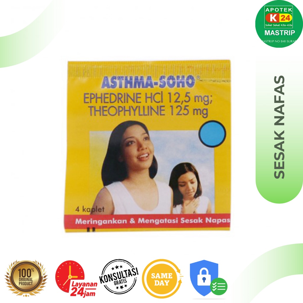 Asma Soho Tablet/ Sesak Nafas dan Asma
