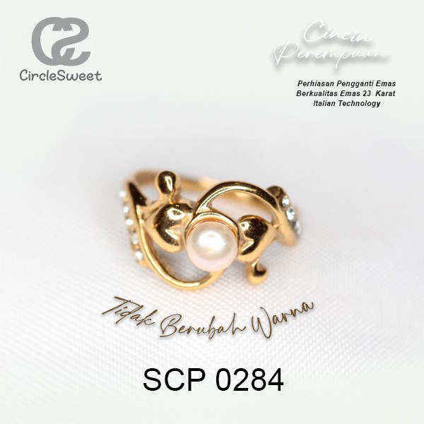 Cincin mutiara lombok asli eka swasa SCP0284