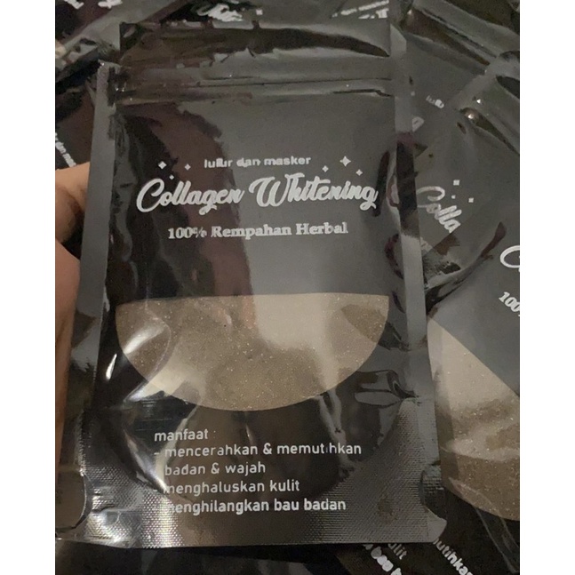 Lulur collagen whitening