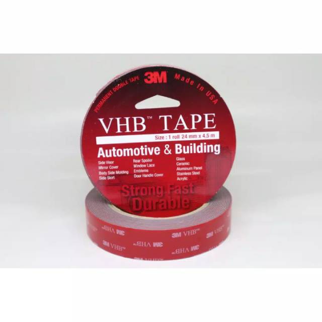 

Perekat 3M VHB ( 24mm x 4,5m ) Original