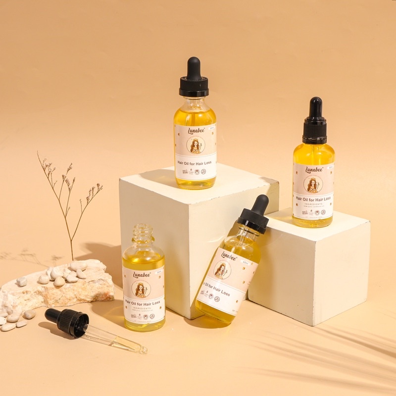 Lunabee Minyak Kemiri 60ML Untuk Rambut Rontok-2