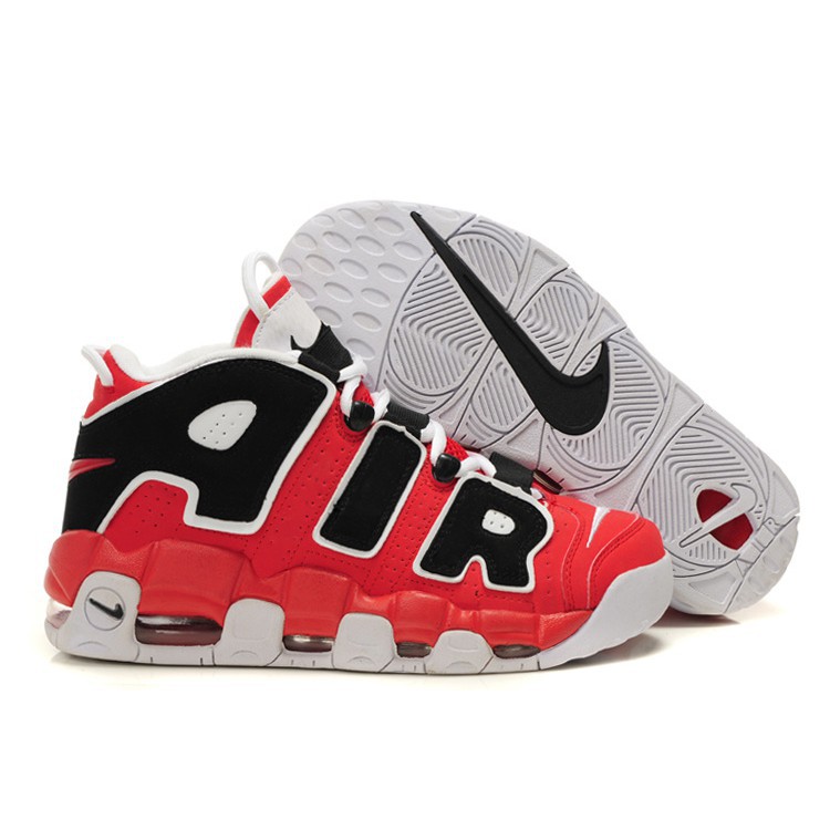 uptempo red and white
