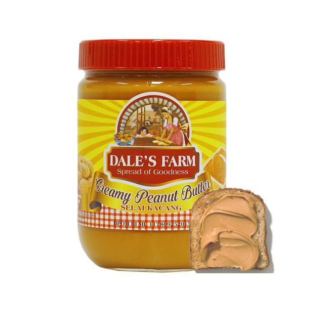 

[KODE BARU 86] Dale's Farm Creamy Peanut Butter 500 gr TERBARU..!!
