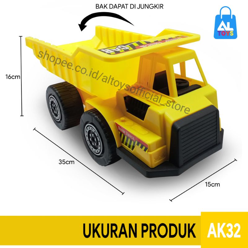Mainan Mobil Dump Truck Konstrusi AKSeries AK31-AK37