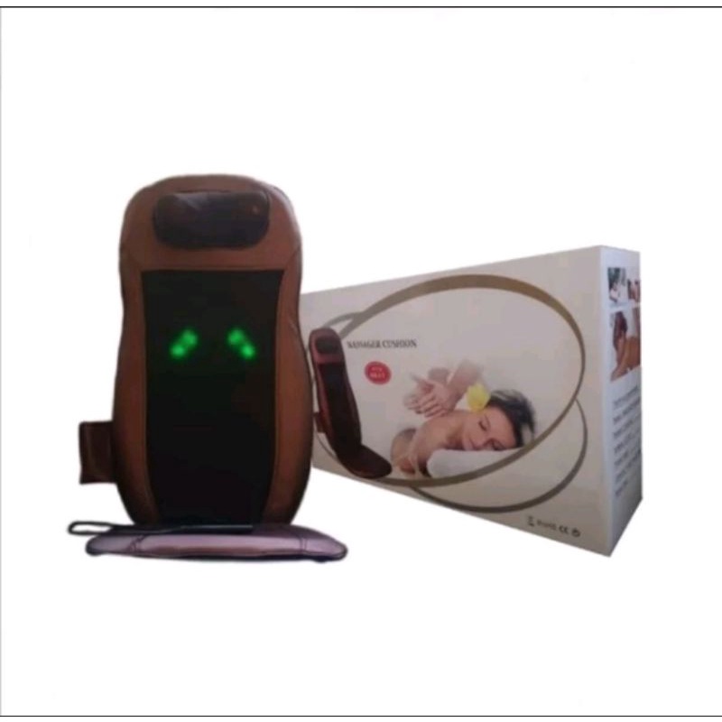 KURSI PIJAT MOBIL SHIATSU CUSHION CUSHION DEEP KNEADING INFRA RED