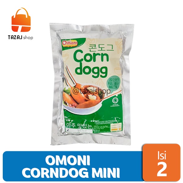 Omoni Corndog Mini Isi 2 pcs
