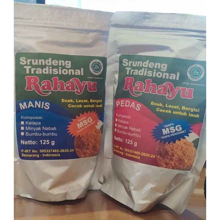 Serundeng Kelapa /Srundeng Kelapa Rahayu Non MSG