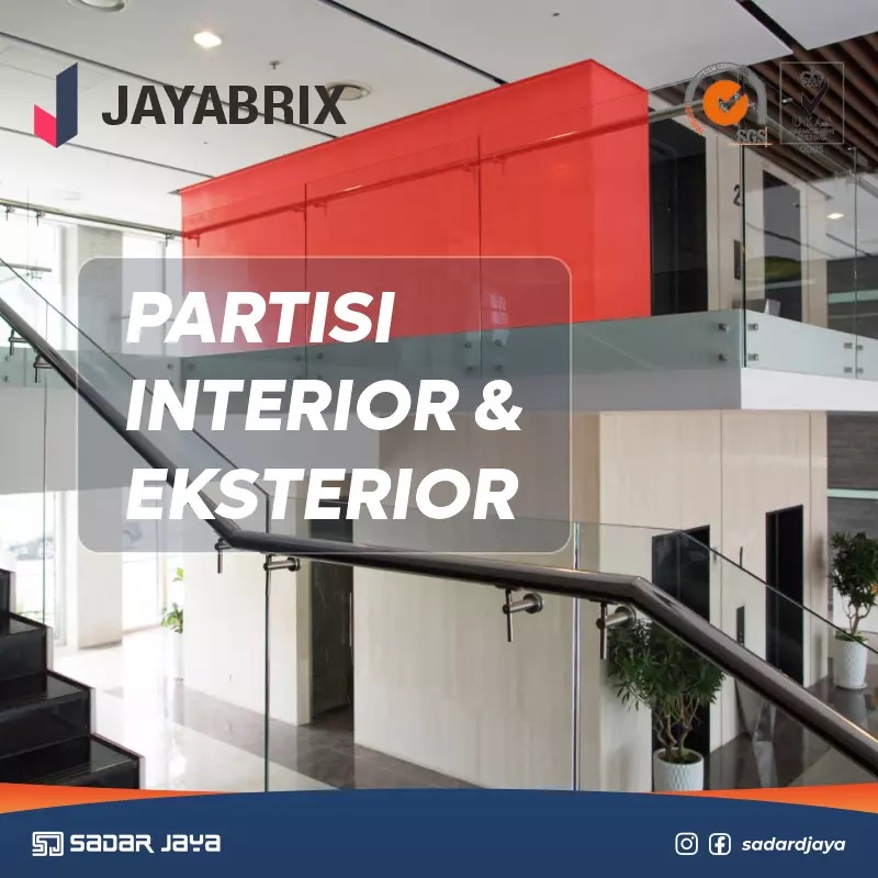 Jayabrix Board Metric GRC Papan Silikat / Plafon langit-langit / Partisi / Sekat / FIber Cement 3,5 mm – 8,0 mm