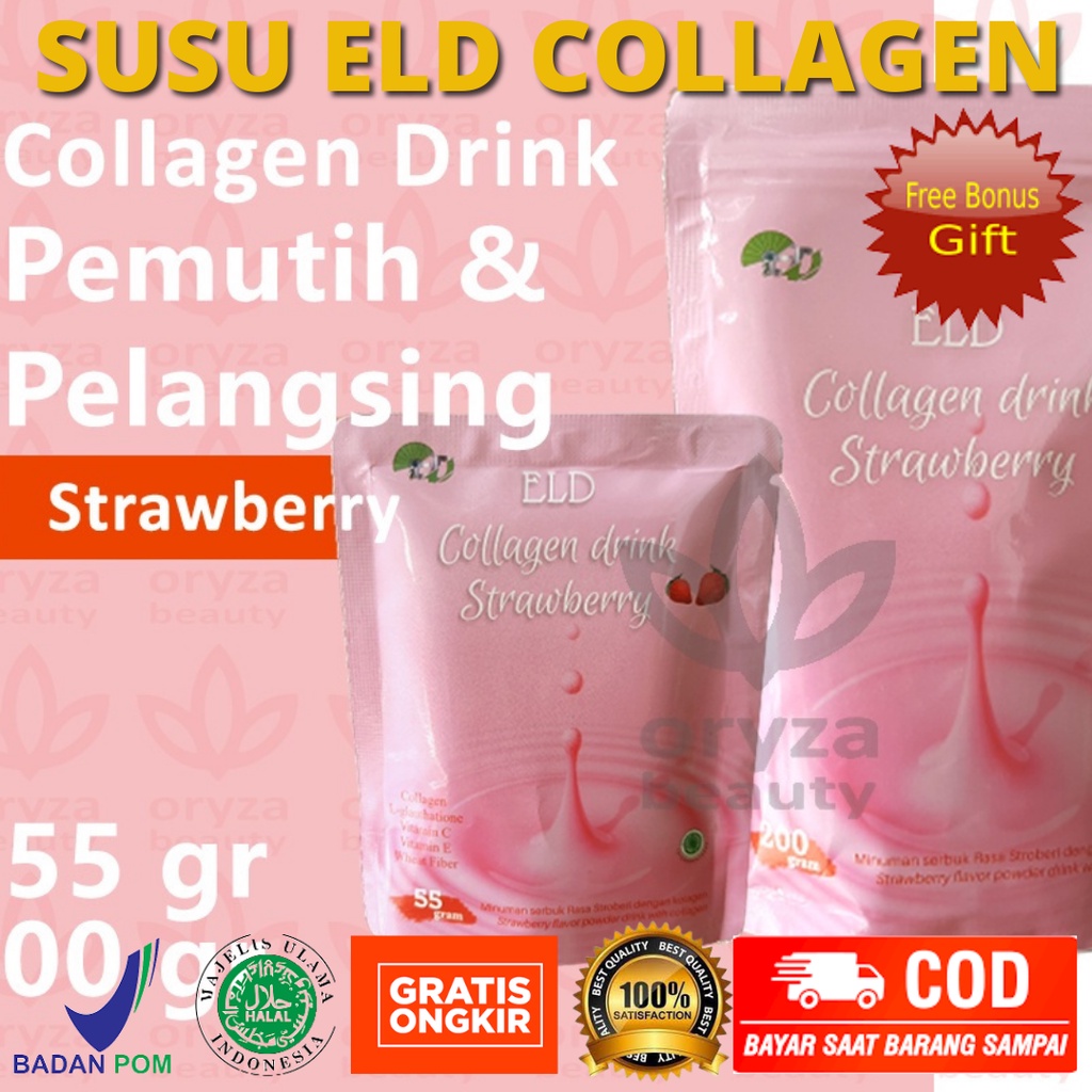 ELD COLLAGEN DRINK SUSU ELD COLLAGEN ELD COLLAGEN ORIGINAL ELD COLAGEN ANZORA SKINCARE BODY LOTION A