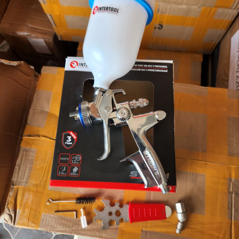 Spray Gun HVLP STORM DE400 INTERTOOL