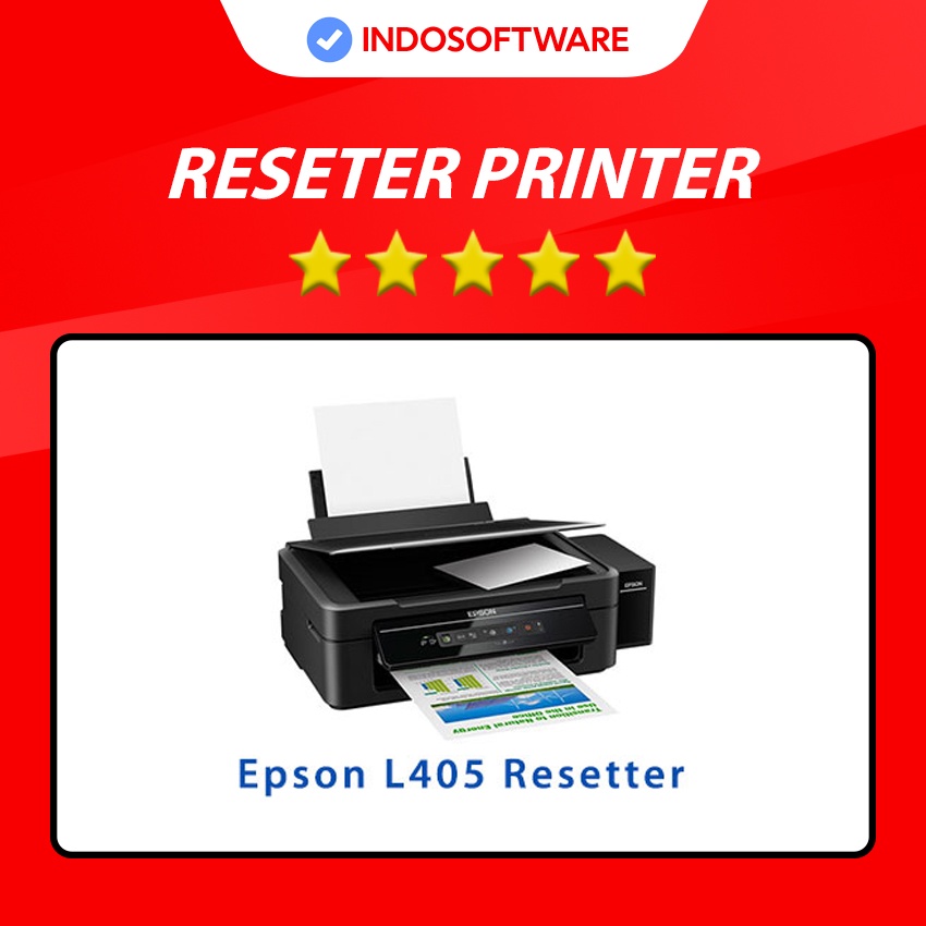 Jual Software Reset Resetter Reseter Printer Print Epson L405 Full Version Lifetime Premium Plus 0742