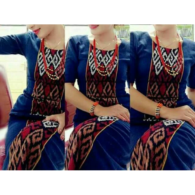 1 set tenun toraja