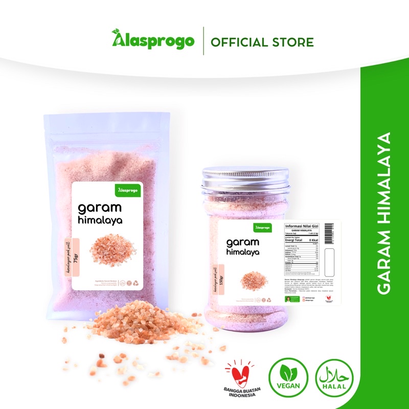 

Alasprogo Garam Himalaya / Himalayan Pink Salt