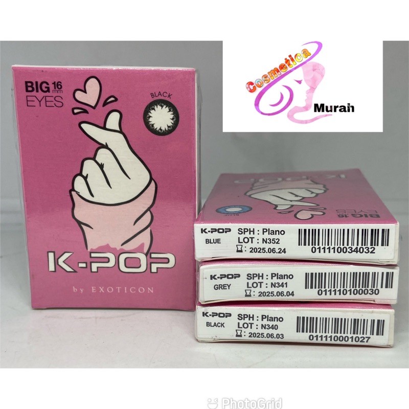 VARIANT LENGKAP - softlens kpop - softlens innoncent - softlens babe - softlens mac - dm 16 mm