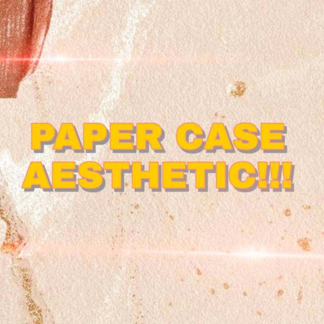 PAPER CASE AESTHETIC ( FOR ALL TYPE PHONE )