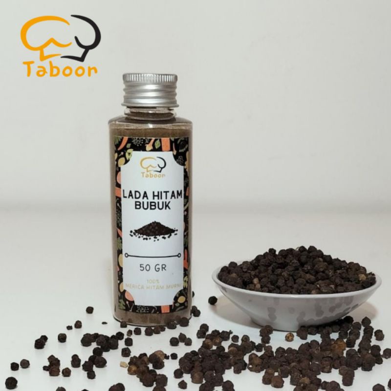 

TABOOR - Lada Hitam Bubuk 50 gr