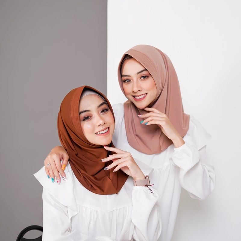 HIJAB SPORT / HIJAB OLAHRAGA / HIJAB JERSEY / HIJAB INSTAN