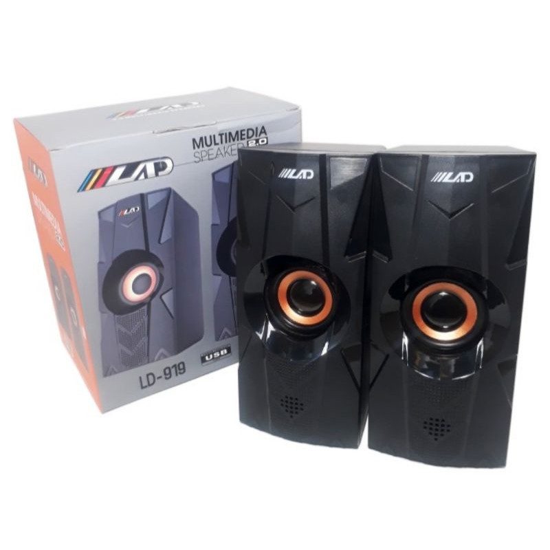 Speaker Laptop Komputer HP LAD LD-919 Speaker Aktif Bluetooth Super Bass Untuk Semua Merek