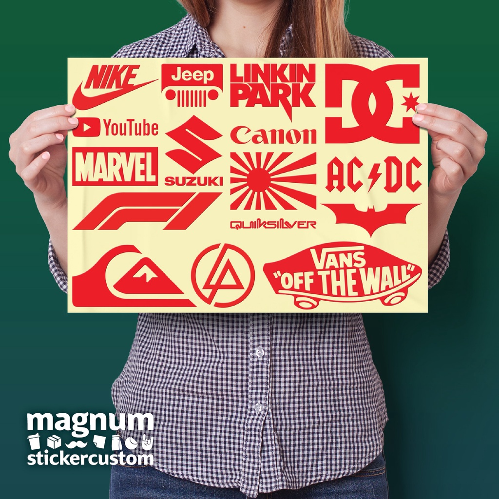 

Cetak Cutting Sticker Custom, Cutting Sticker Hologram, Desain Suka-suka Tanpa Minimal Order