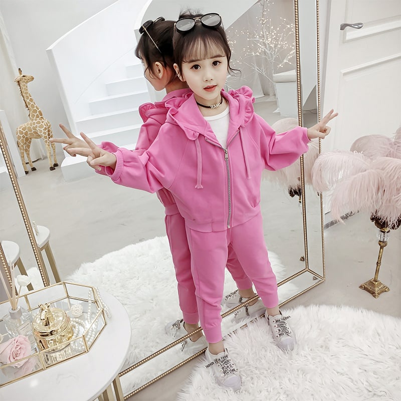 Promo !! Setelan baju anak cewek / setelan love peace cookies ukuran 3-7tahun / Setelan anak impor trendy / Setelan import termurah