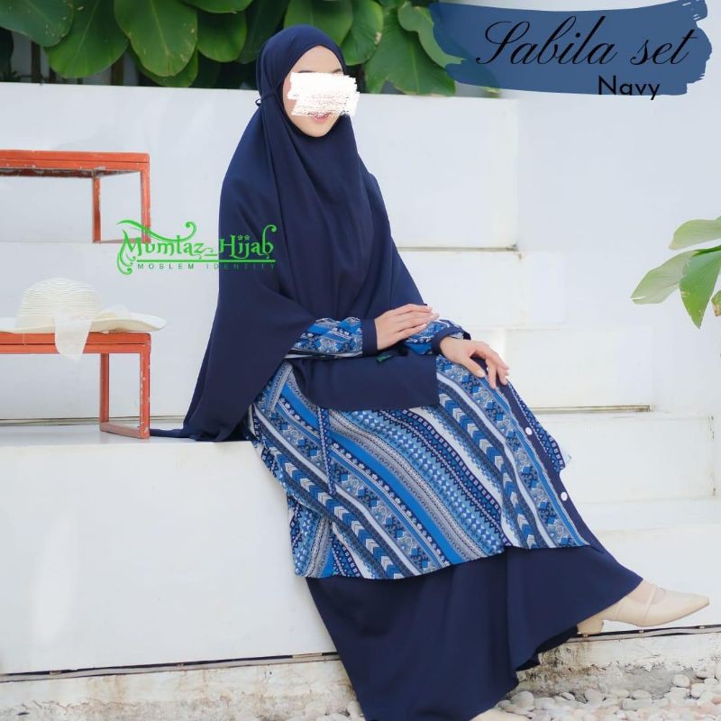Gamis Sabila Set ORI by Mumtaz Hijab