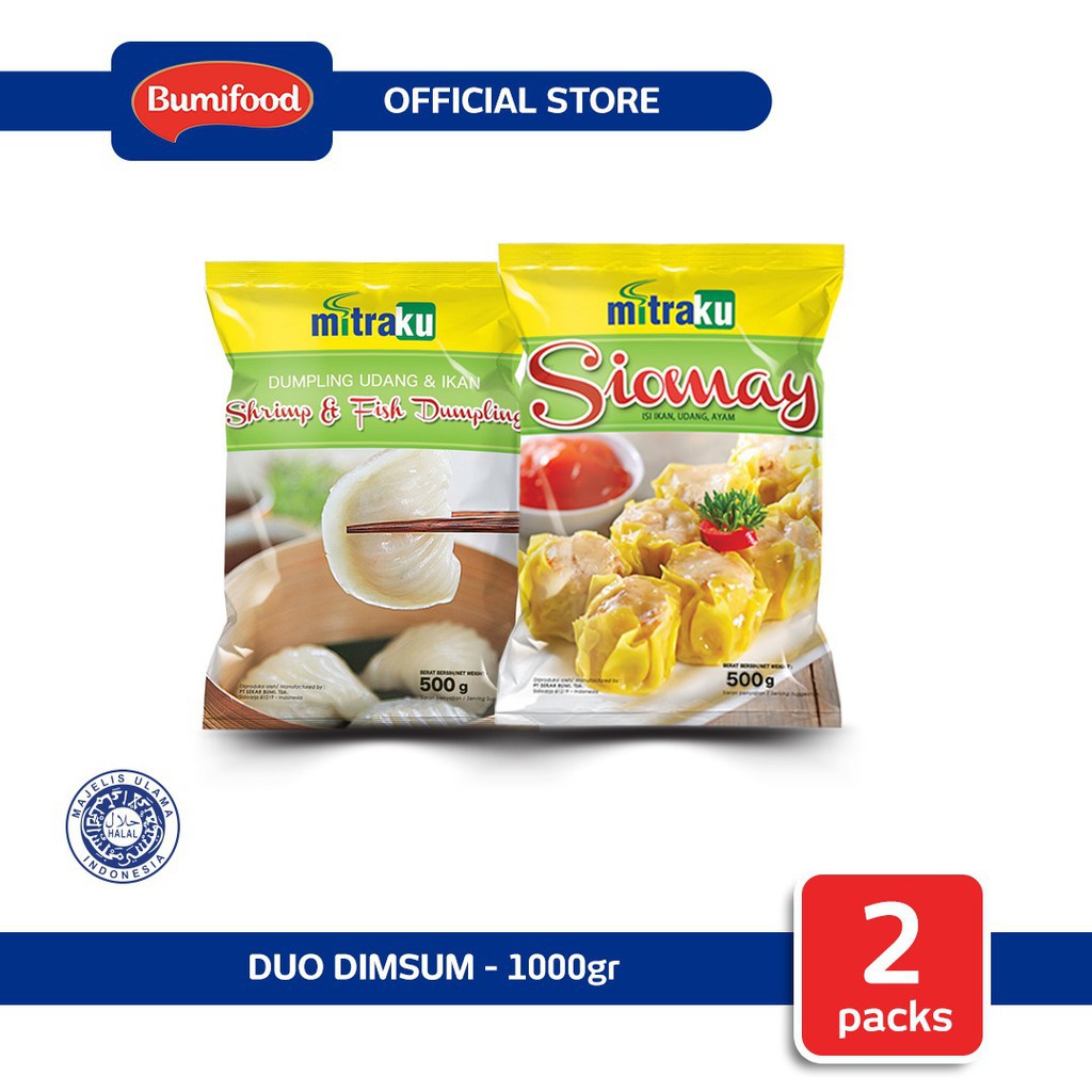 

Bumifood MITRAKU Duo Dimsum [1kg]