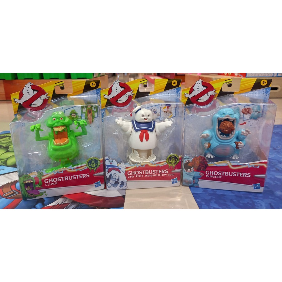 Sale: Ghostbusters Figure Slimer/ Stay Puft Marsmellow Man/ Muncher original