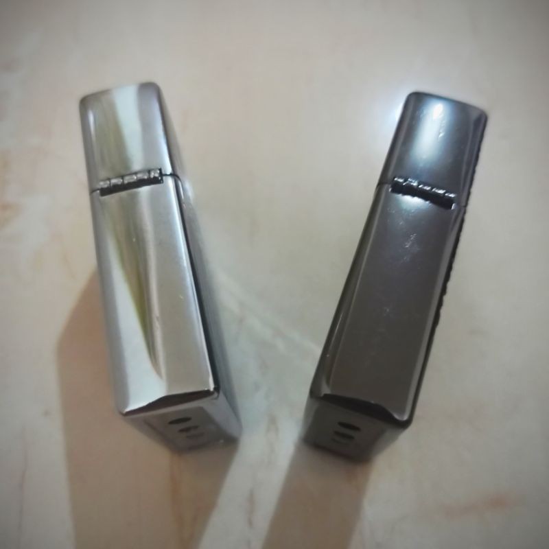 OU BAO lighter/Korek api gas Unik 2 Model api dalam 1 korek gas refill Original Import
