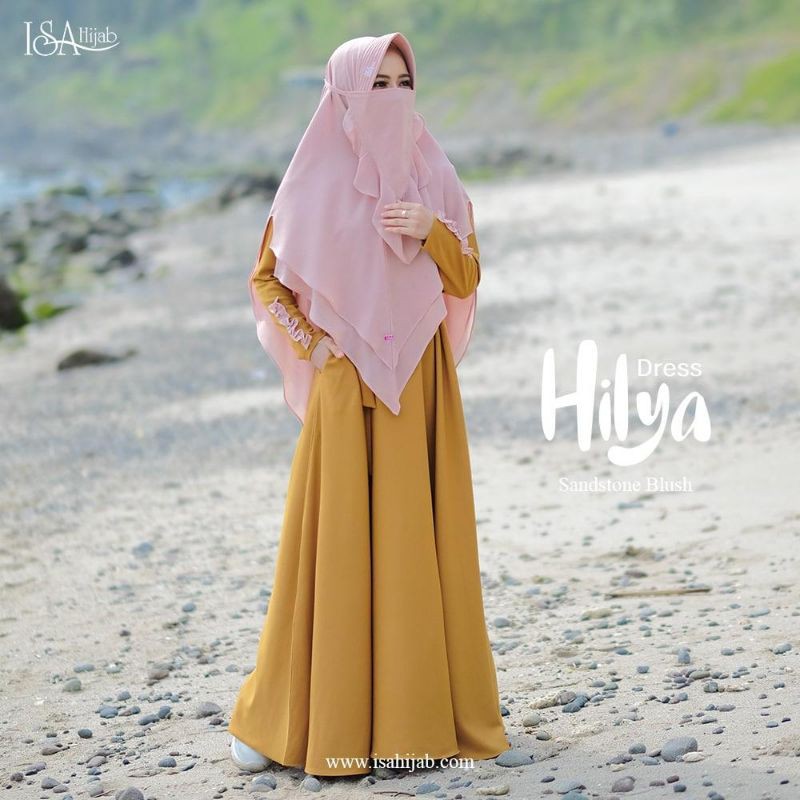 OPEN PO HILYA DRESS BY ISA HIJAB