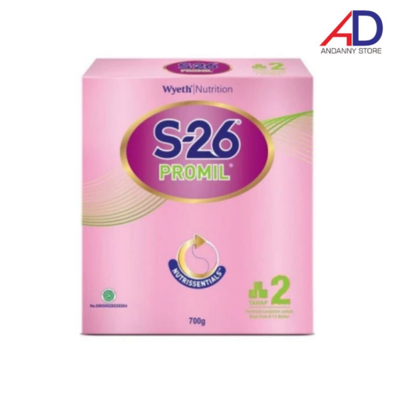 S26 PROMIL TAHAP 2 (6-12 BULAN) REGULER 700GR / SUSU FORMULA S-26