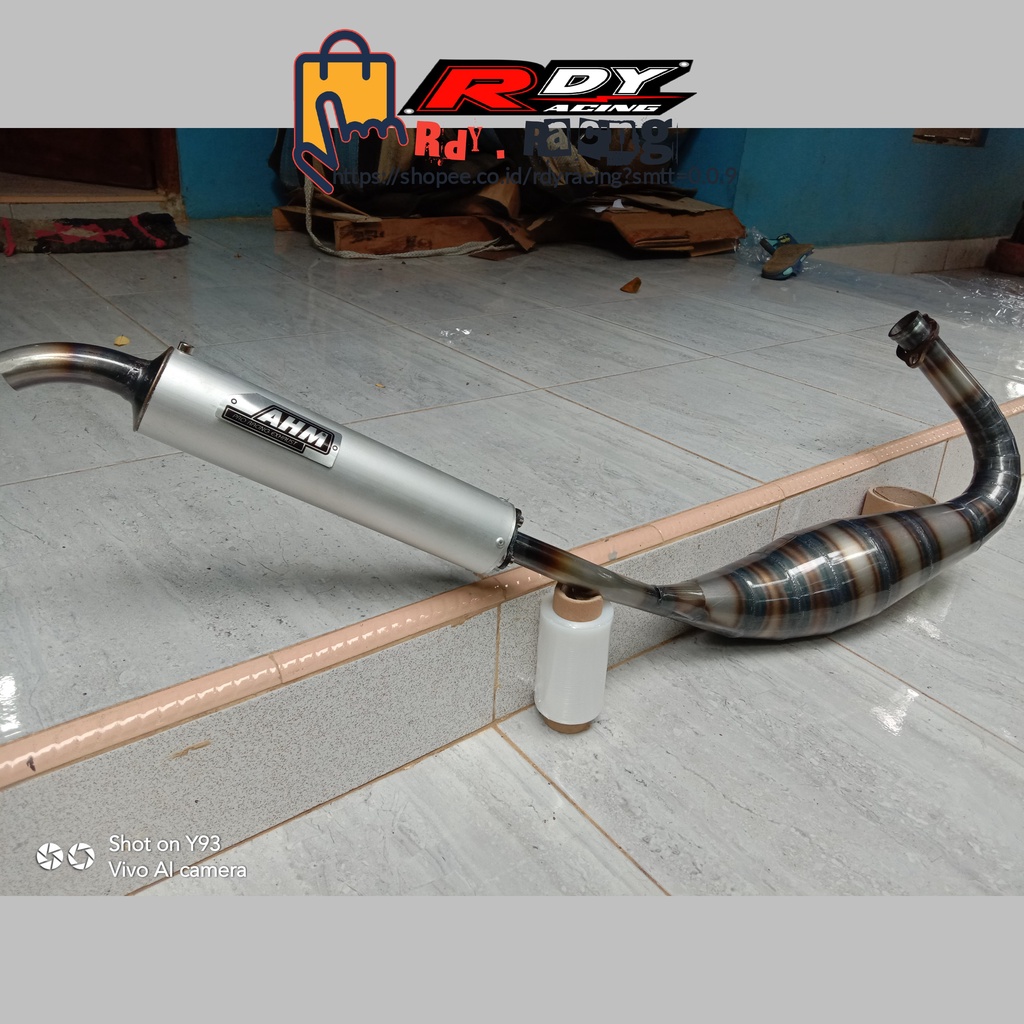 EXHAUST AHM 2 STROKE YAMAHA RX-Z / RX-T135 / RGR / TXR REPSOL