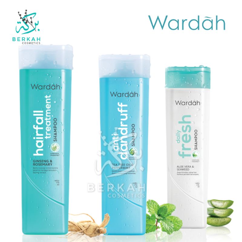 Wardah Shampoo / Sampo 170ml