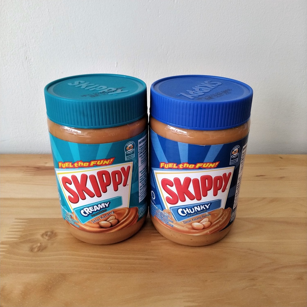 

Skippy Peanut Butter Chunky Creamy / Selai Kacang 500gr