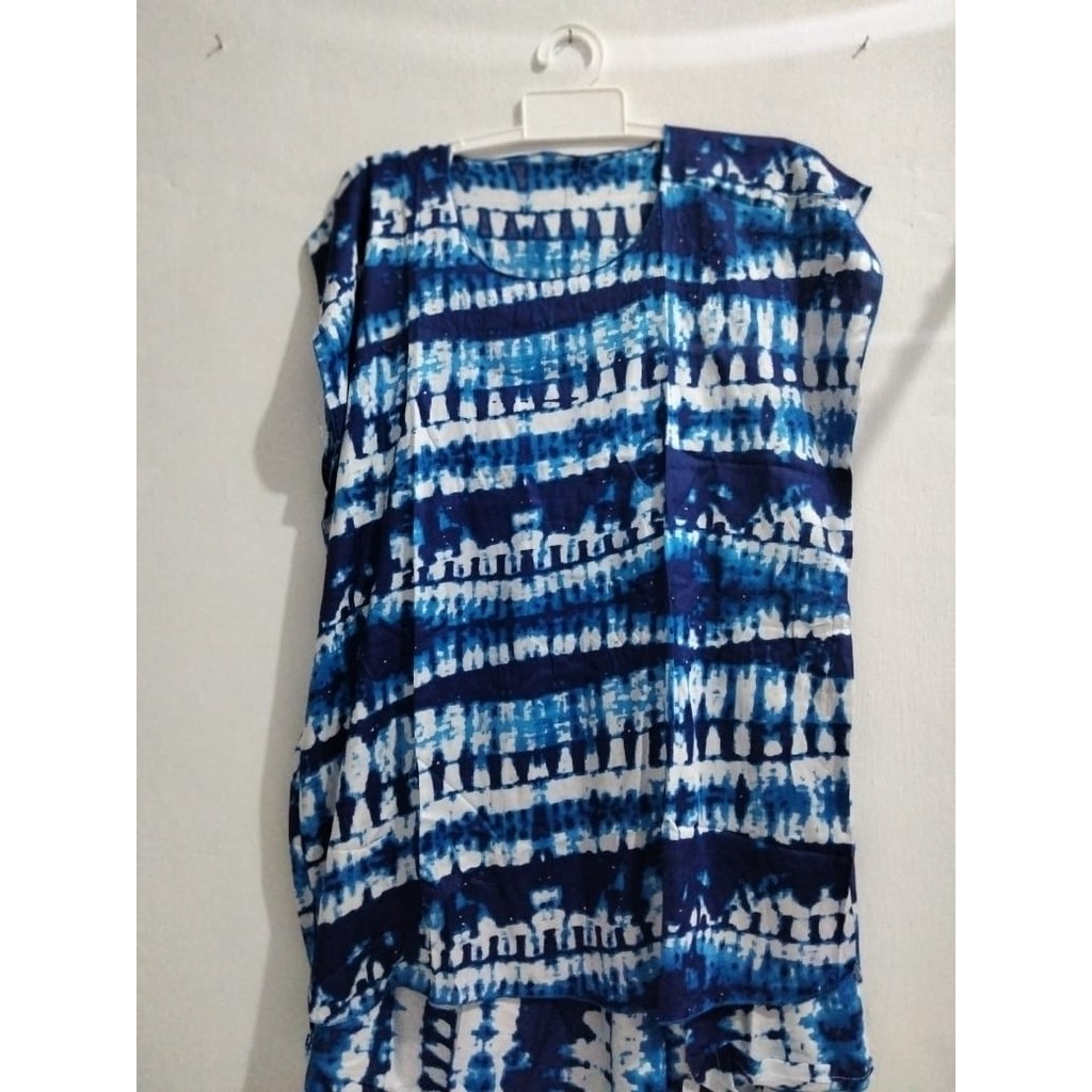 SETELAN KULOT JUMBO ONE SET CELANA PENDEK LENGAN PENDEK BUSUI BUMIL PIYAMA WANITA BAJU