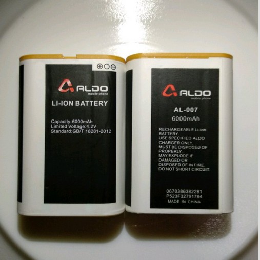 Baterai hp aldo 007 ht original