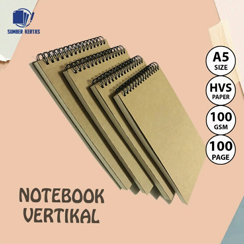 

NOTEBOOK A5/VERTIKAL/JURNAL/BUKU CATATAN A5/BUKU TULIS A5/BOOKPAPER#notebookA5#bukutulisA5#notebookvertikal#notbookmurah#stationary#administrasi#alatkantor