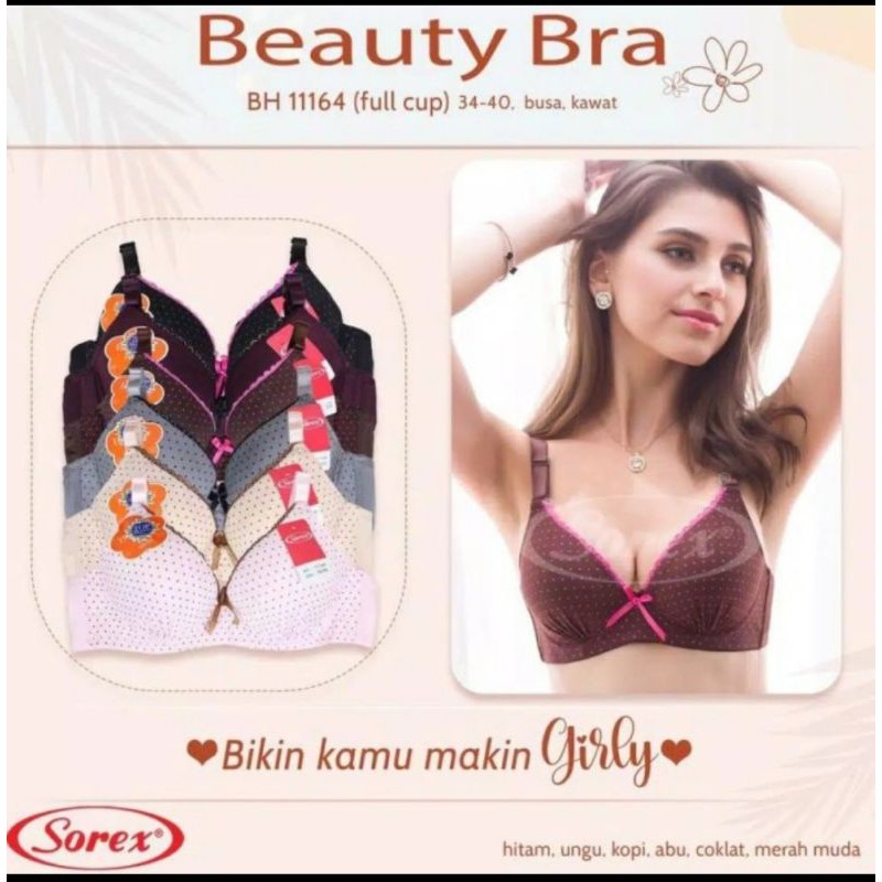 Bra Bh 11164 beauty bra polkadot busa kawat