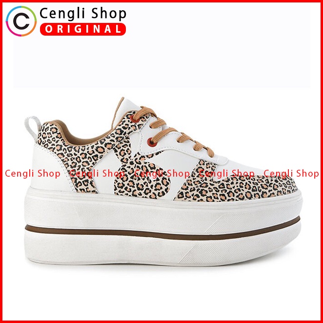 SEPATU SNEAKER PLAYBOY WANITA ORIGINAL CASUAL KETS ASLI PUTIH PLW28