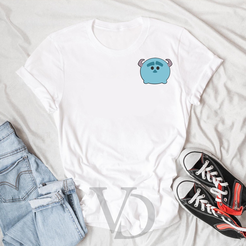 BISA COD KAOS SULEY MONSTER INC/ ATASAN KAOS ATASAN UNISEX  BAJU LENGAN PENDEK / TUMBLR TEE