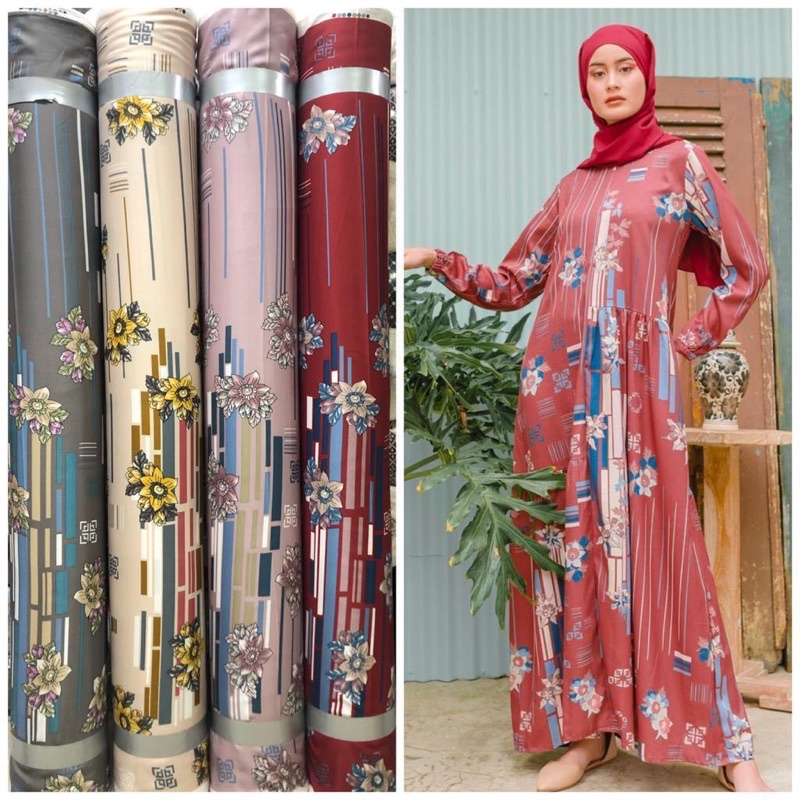 Bahan Premium silk | Kain silk | Kain silk meteran