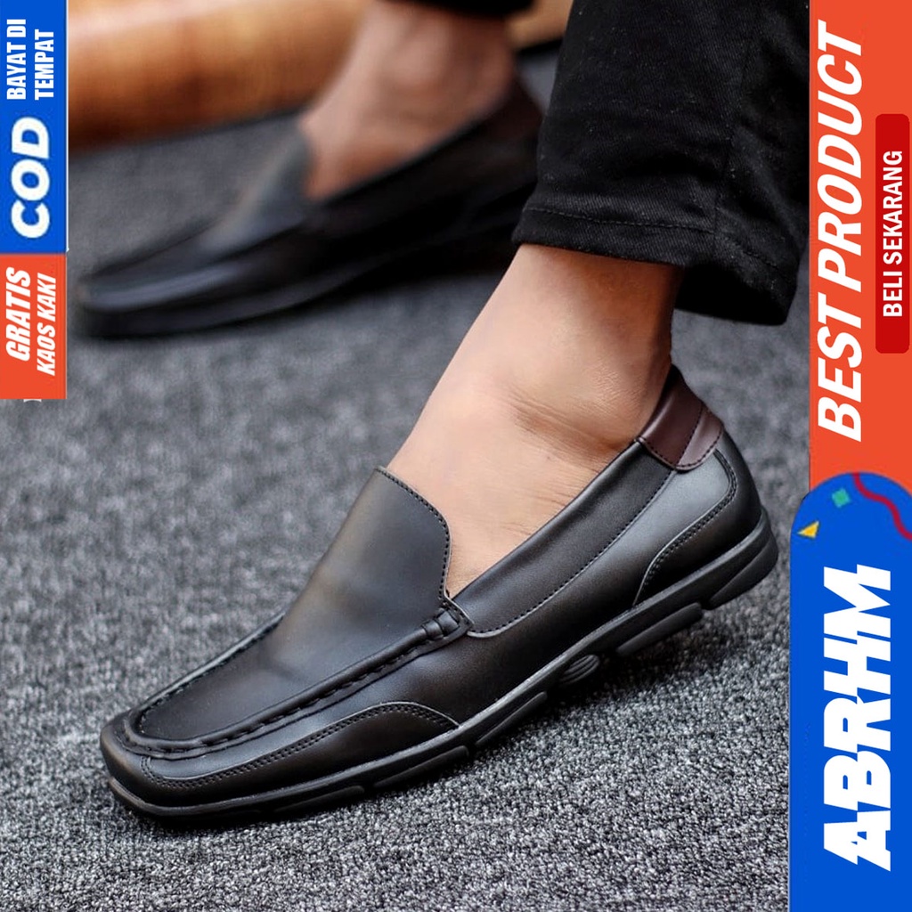 Abrhm Drain - Sepatu Formal Pria Pantofel