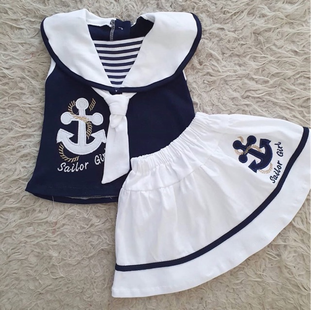 Baju Bayi Sailor Set